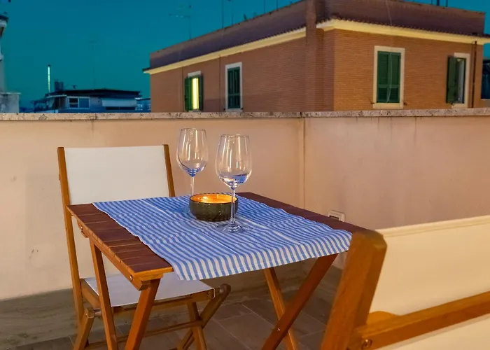 Attico Con Terrazzo Apartamento Roma
